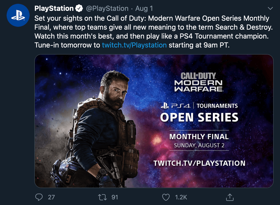 Media in tweet by @PlayStation