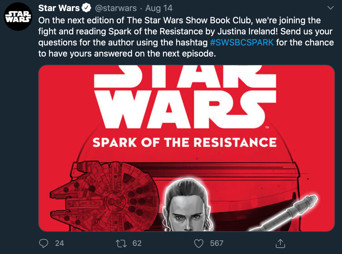 Media posted by @starwars on Twitter