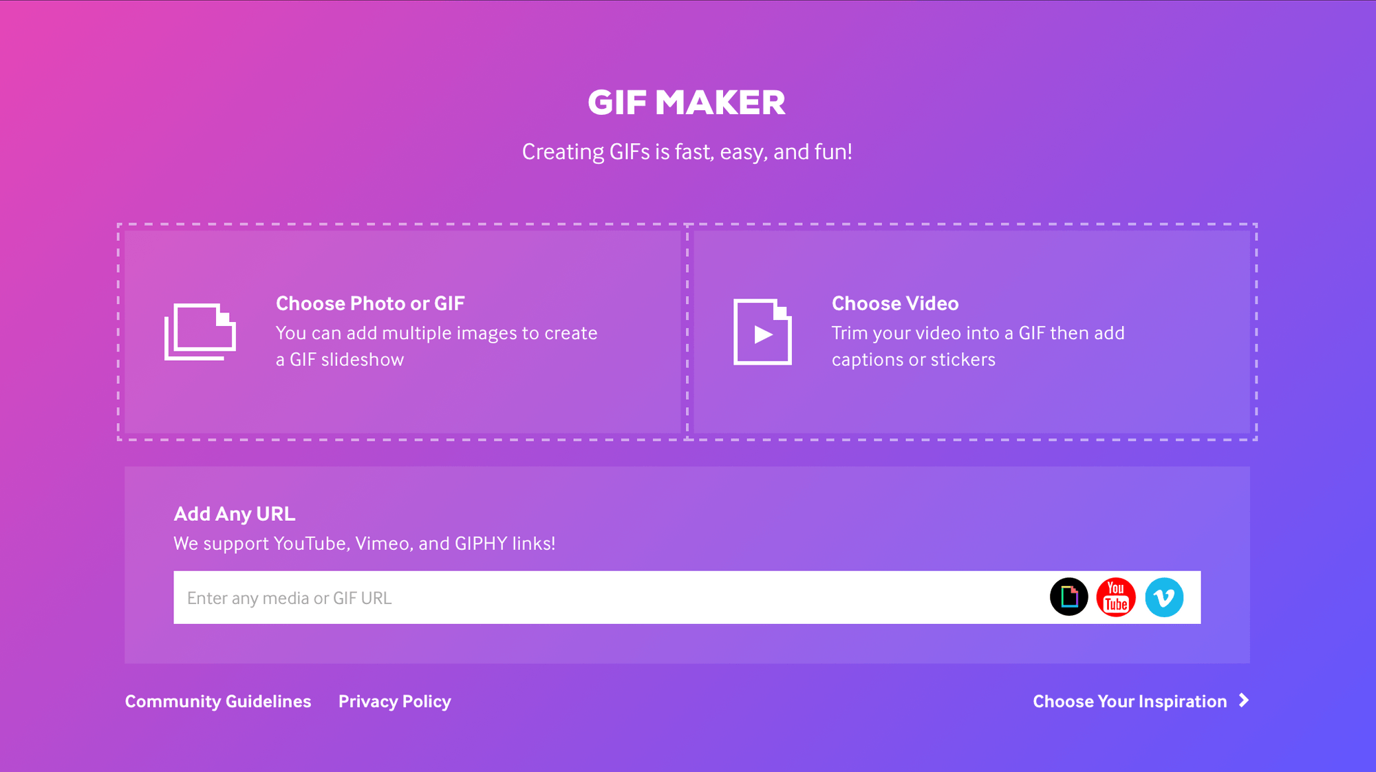 GIF Maker from giphy.com