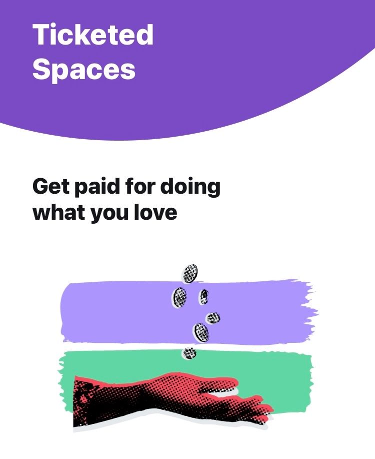 Ticketed spaces are Twitter's monetisation of the spaces feature within the Twitter app
