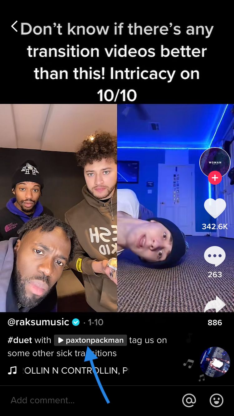 Allow duet for added reach and engagement opportunities on TikTok