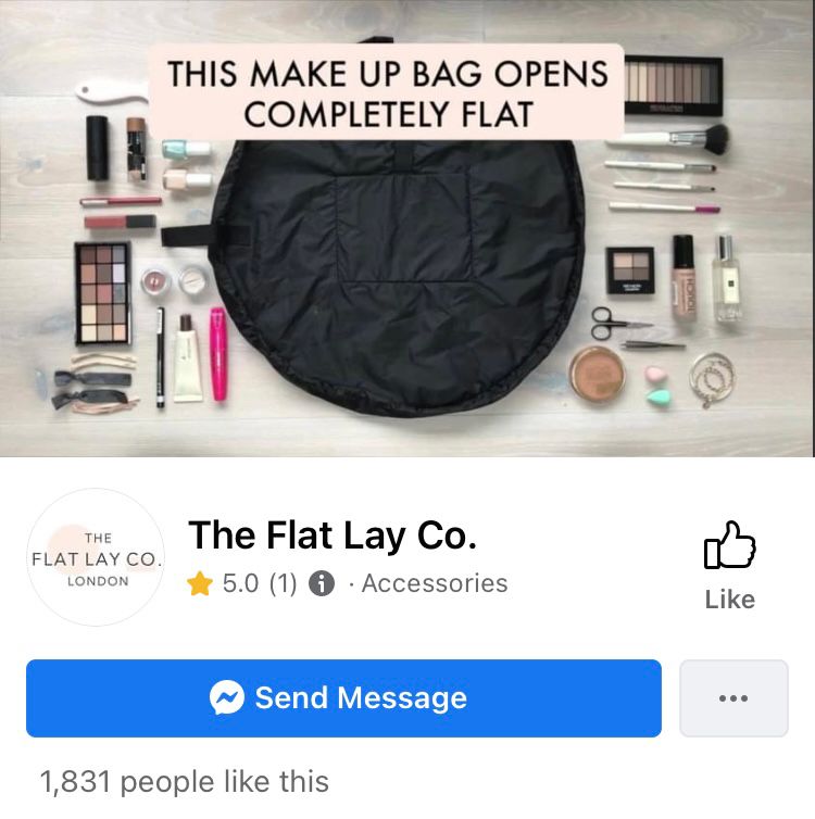 Facebook Page banner by The Flat Lay Co.