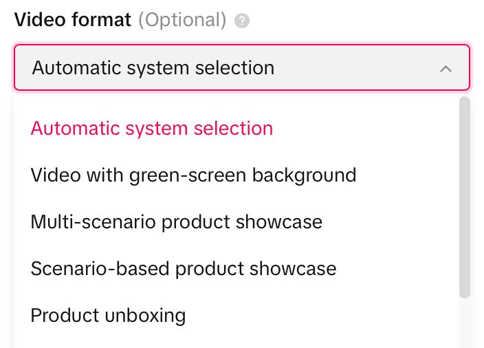 Create AI scripts that take a particular video format into consideration