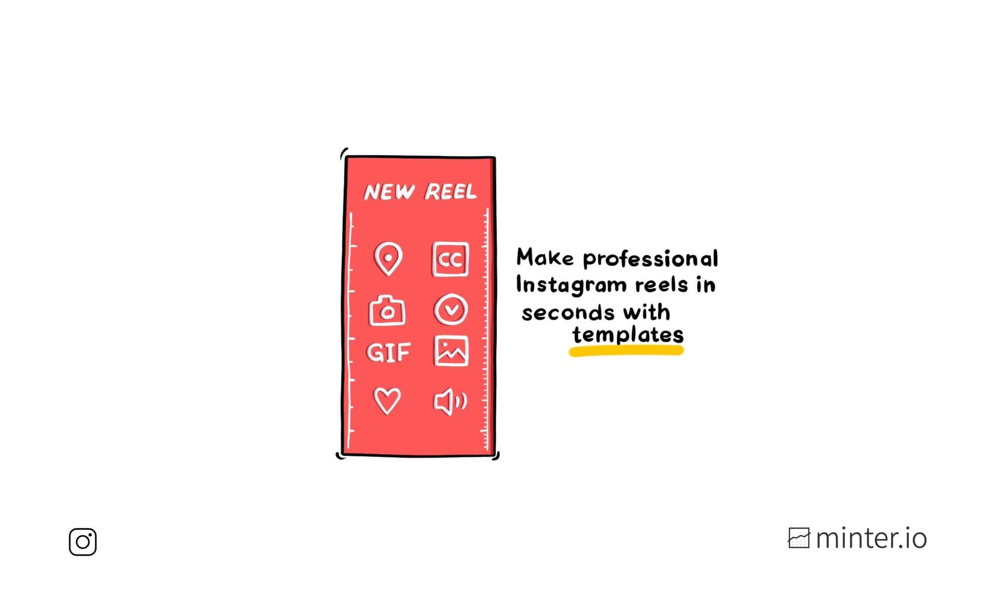 Make professional Instagram reels in seconds with templates