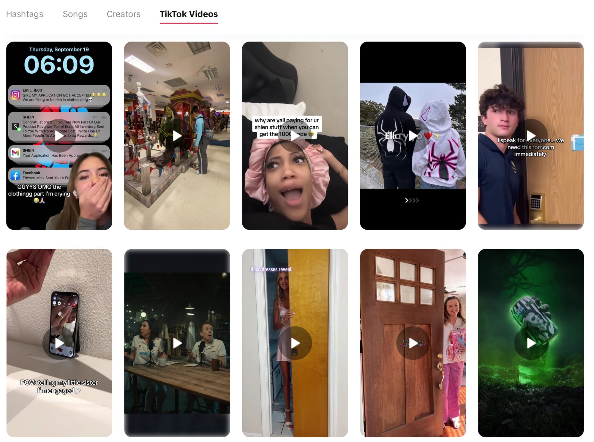 Get inspired by viral trending TikTok videos