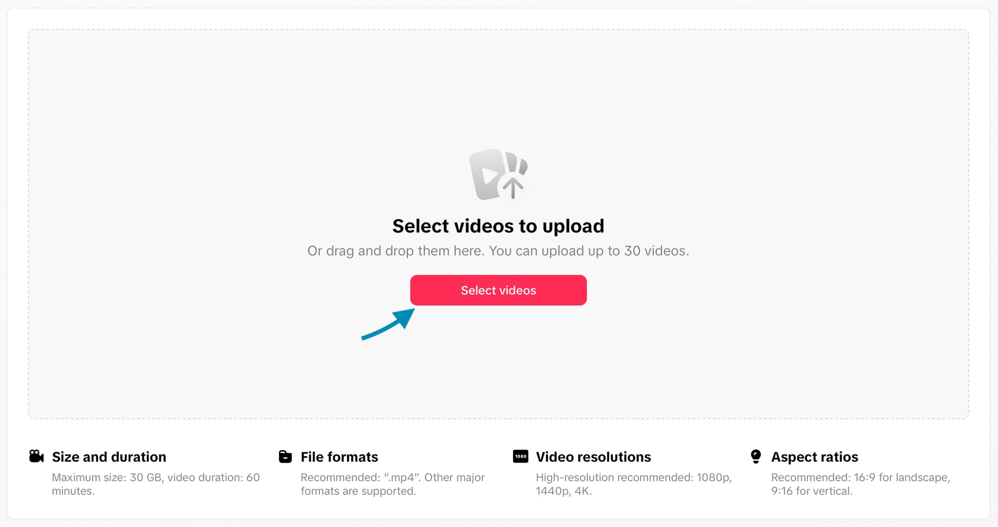 Upload multiple videos to TikTok at once