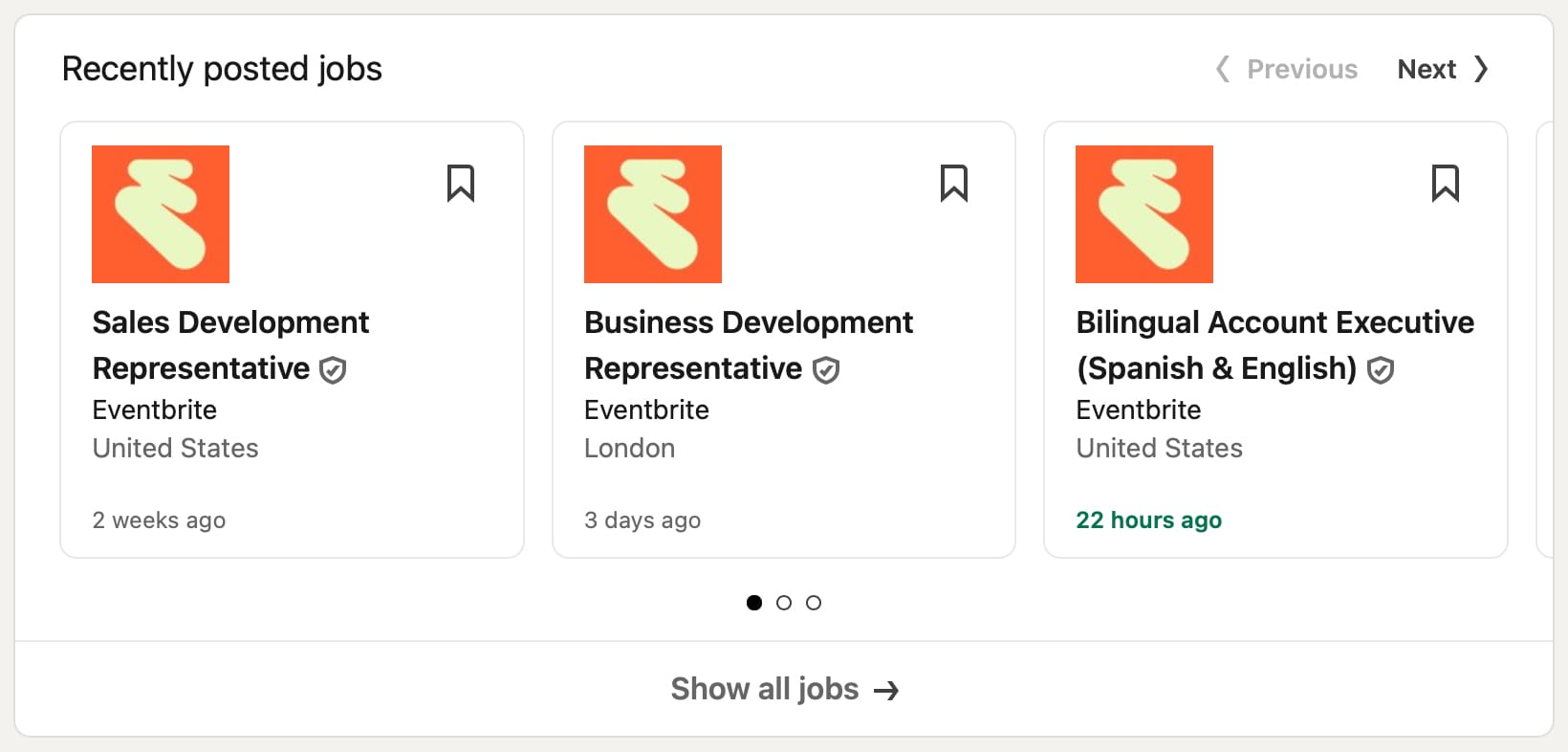 Add job openings to a business LinkedIn Page