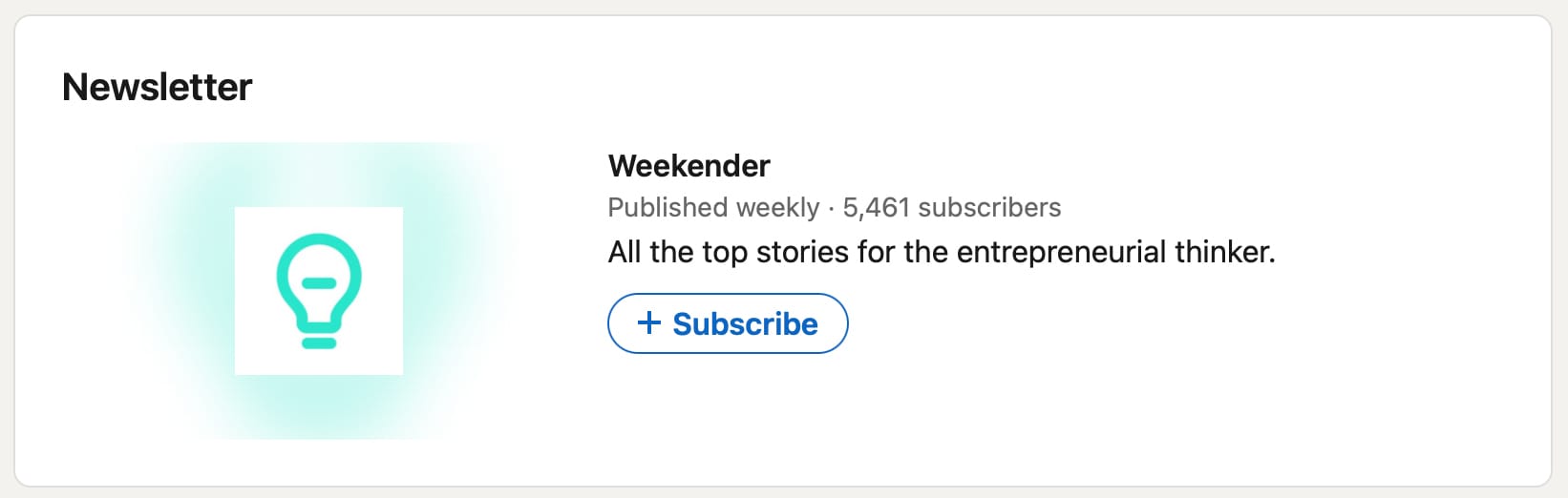 Create a newsletter as a business LinkedIn Page