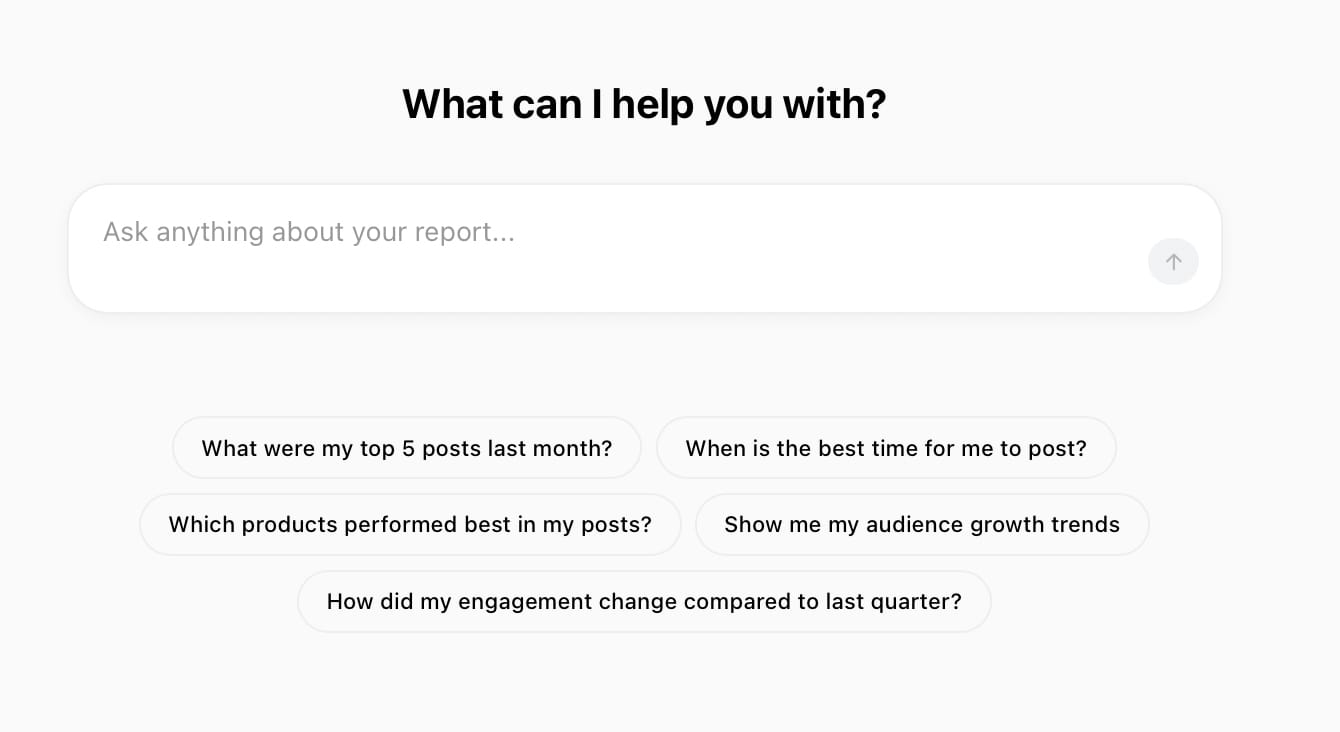 Get quick and effective AI assistance for understanding social media analytics with Minter.io