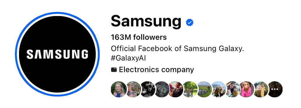 Add a hashtag to your Facebook bio