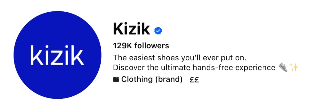 Add your unique selling point to your Facebook bio