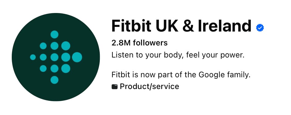 Put your brand tagline in your Facebook bio