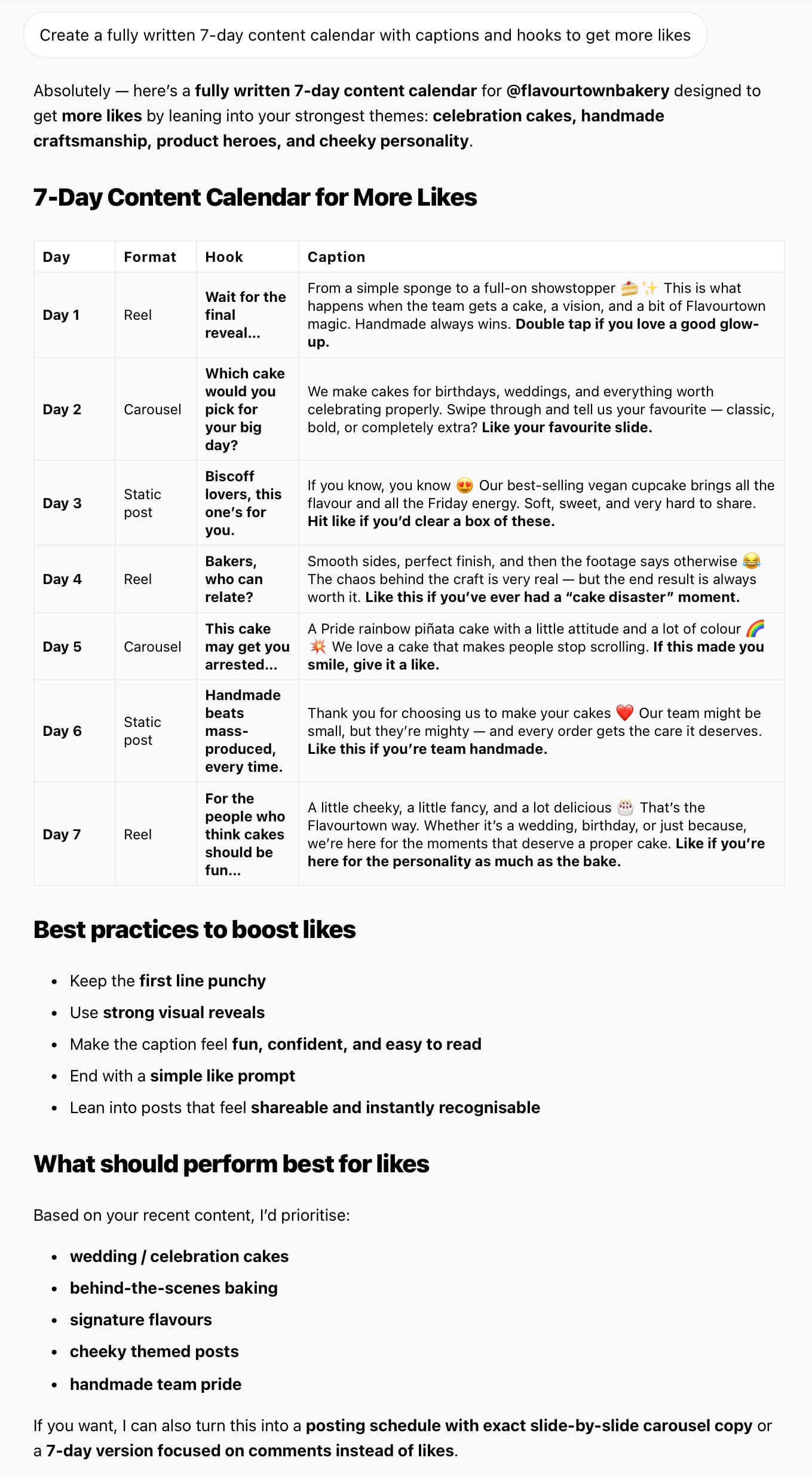 Use the Minter.io AI Analyst in increase specific types of engagement on social media posts