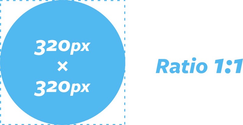 Profile picture Instagram dimensions