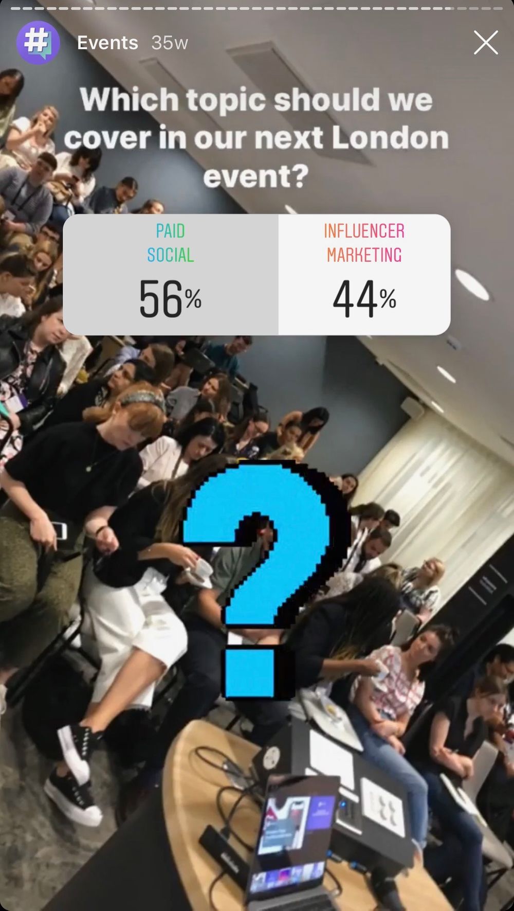 Iteractive Sticker Poll Examples How To Engage Your Instagram Audience With Interactivity - Minter.io ...