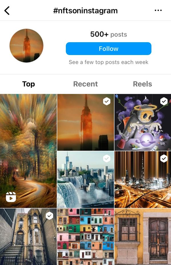 Unlock NFTs on Instagram Minter.io Analytics Blog Insights for