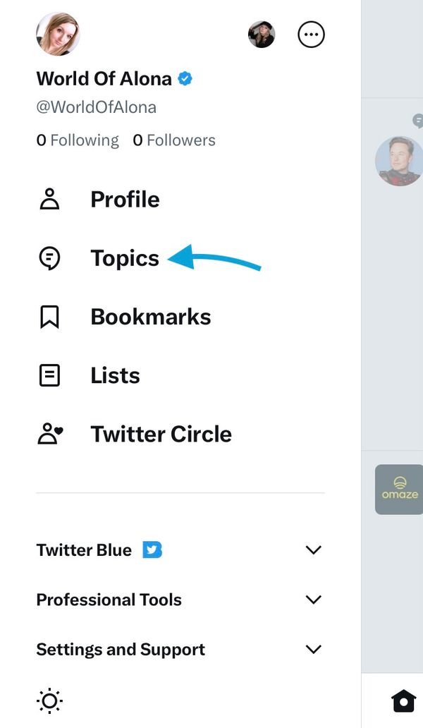 Twitter Topics Menu How to tailor Twitter Topics for business gain - Minter.io Analytics ...