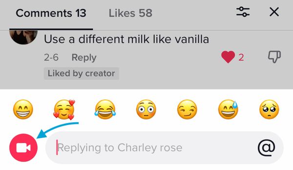 How to reply to a comment with a TikTok video - Minter.io Analytics ...