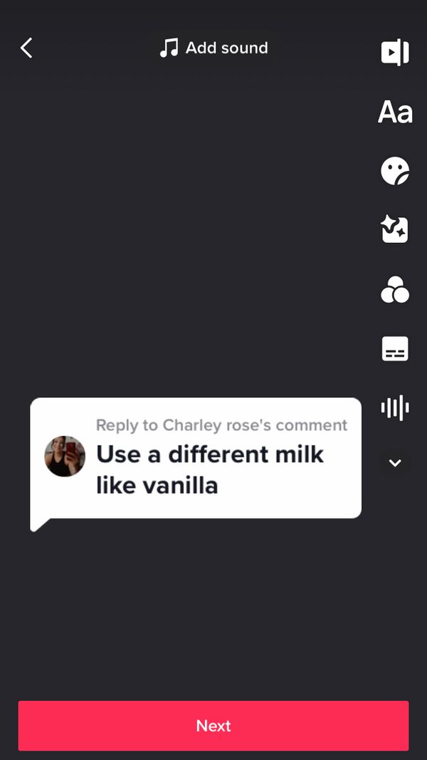 How to reply to a comment with a TikTok video Minter.io Blog Social