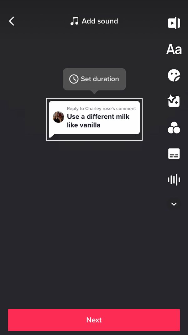 How to reply to a comment with a TikTok video Minter.io Blog Social