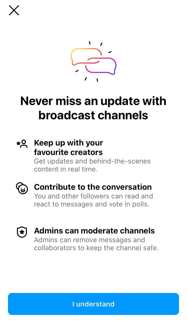 The ultimate guide to broadcast channels on Instagram - Minter.io ...