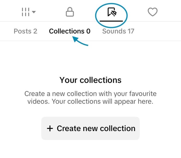 How to use the NEW Shared Collection feature on TikTok - Minter.io ...